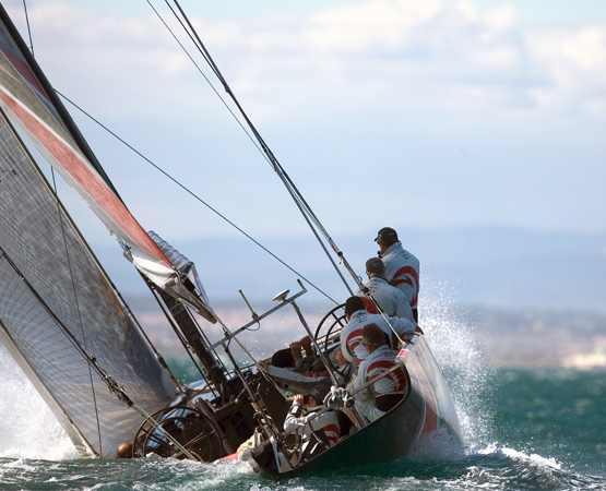 L’entreprise a réalisé les bateaux du Team Alinghi pendant dix ans. Ivo Rovira/Alinghi