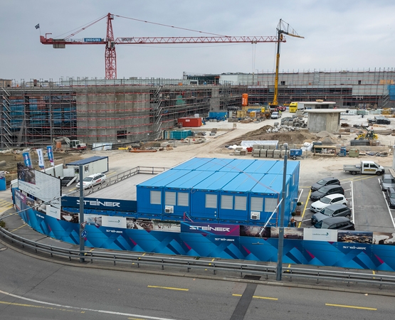 Le nouveau centre des sports de Malley (Prilly) aura sa propre rentabilité. ARC Jean-Bernard Sieber