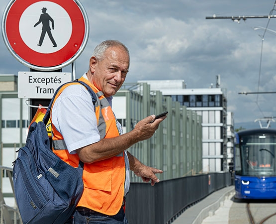 Yves Boog, spécialiste projet ferroviaire: «Un formidable travail d’équipe.» ARC Jean-Bernard Sieber