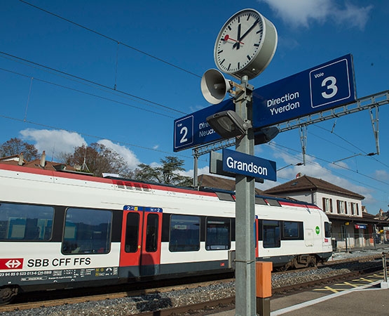 Neuf lignes, 80 gares: le RER Vaud transporte aujourd’hui environ 75'000 personnes par jour. ARC Jean-Bernard Sieber