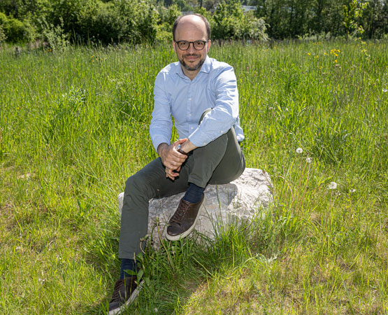 ARC Jean-Bernard Sieber Yvan Rytz, directeur général de l’environnement: «La nouvelle loi sur l’énergie s’inscrit dans le temps long, avec des échéances jusqu’en 2040 et 2050.»