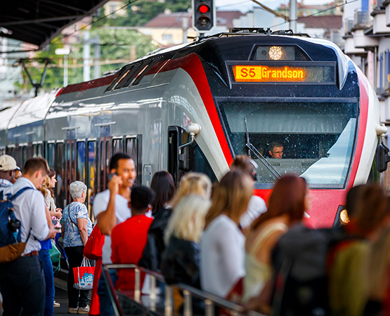 Le Canton de Vaud souhaite poursuivre le développement de son Réseau express régional (RER Vaud), qui a connu un énorme développement ces dernières années. Valentin Flauraud - Keystone
