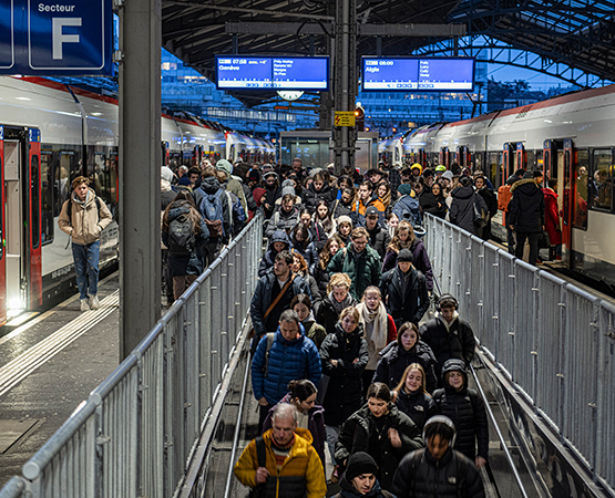 Les études pour une extension souterraine de la gare de Lausanne sont inévitables, sans quoi elle sera totalement saturée. ARC Jean-Bernard Sieber