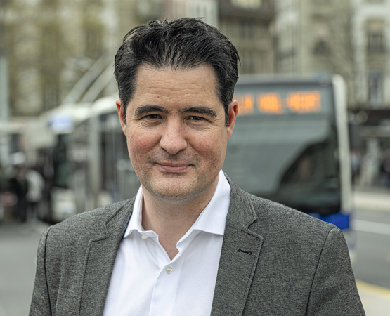 Stefan Lendi, responsable du marketing des transports publics à l’État : « Rendre l’offre financièrement accessible. » ARC Jean-Bernard Sieber