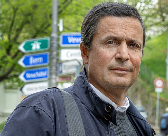 Federico Molina, chef de la planification à la Direction générale de la mobilité et des routes : « L’autoroute concentre le trafic pour préserver la zone urbaine. » ARC Jean-Bernard Sieber