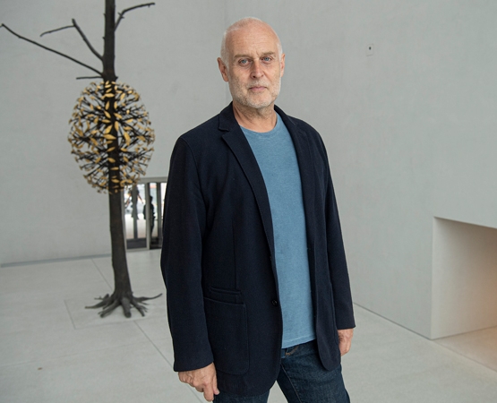 Bernard Fibicher, directeur du MCBA: «Les volumes, la luminosité, la proximité de la gare, tout cela est fabuleux!» ARC Jean-Bernard Sieber